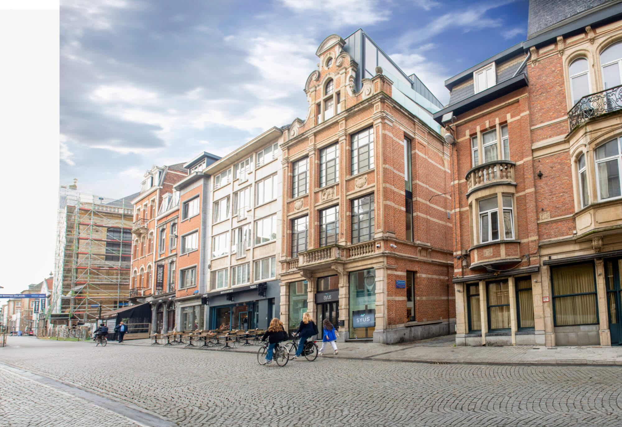 Het kantoor van Syus in het centrum van Leuven